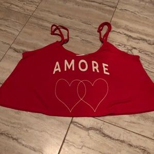 Wildfox ”Amore” cropped tank